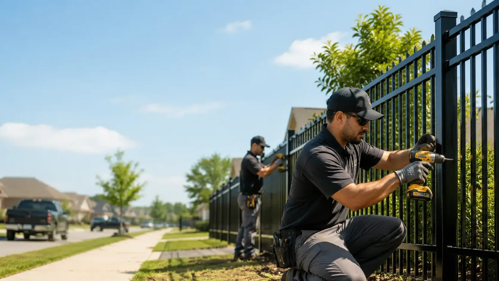 Metal Fence Installation in Palos Hills, IL